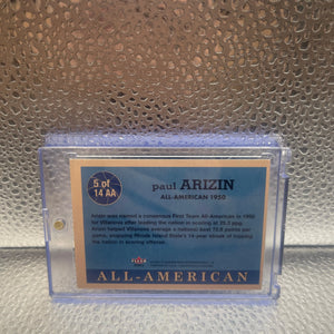 2001 Fleer Greats of the Game #5AA Paul Arizin All-American Collection MINT FRENLY BRICKS - Open 7 Days