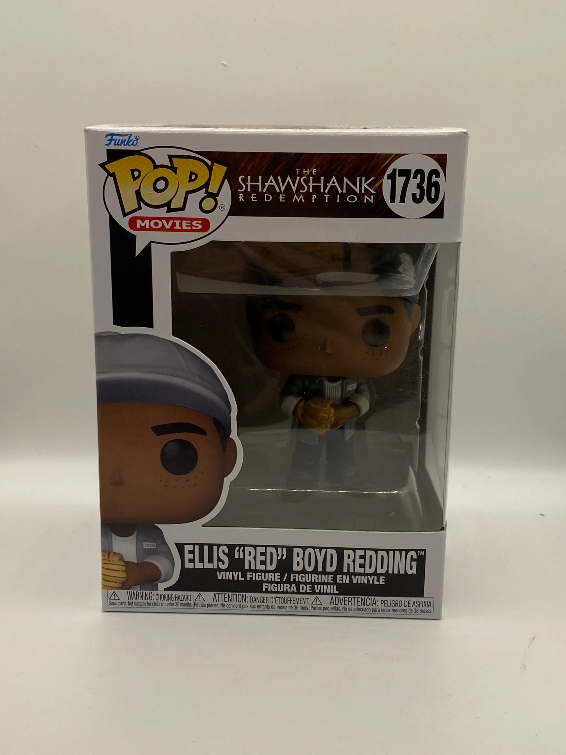 Funko POP! Movies The Shawshank redemption #1736 Ellis “red” Boyd Redding FRENLY BRICKS - Open 7 Days