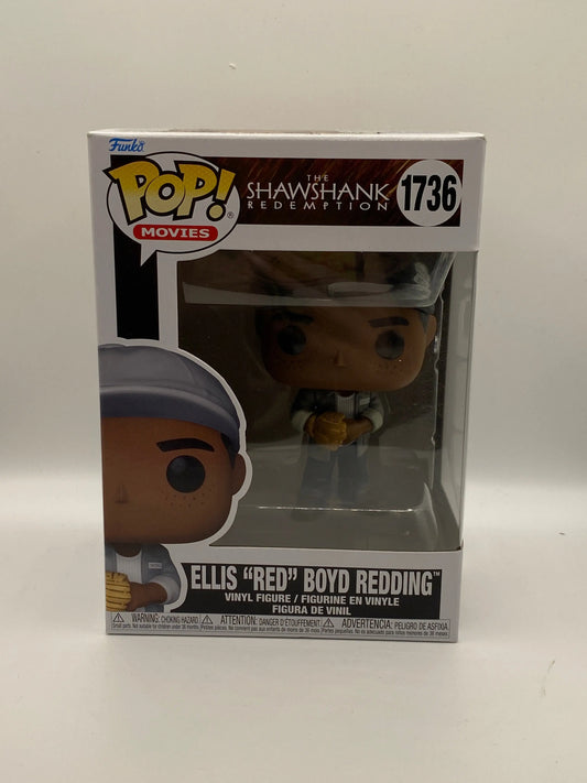 Funko POP! Movies The Shawshank redemption #1736 Ellis “red” Boyd Redding FRENLY BRICKS - Open 7 Days