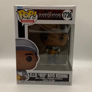 Funko POP! Movies The Shawshank redemption #1736 Ellis “red” Boyd Redding FRENLY BRICKS - Open 7 Days