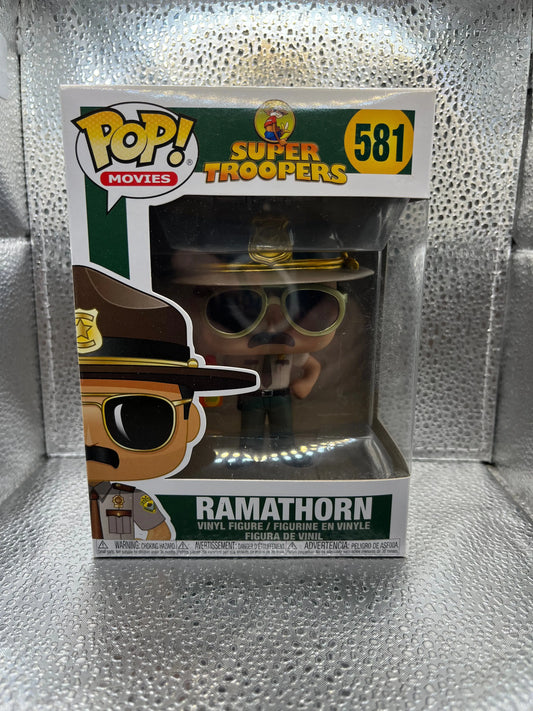 Funko POP Movies - Super Troopers - Ramathorn #581 FRENLY BRICKS - Open 7 Days