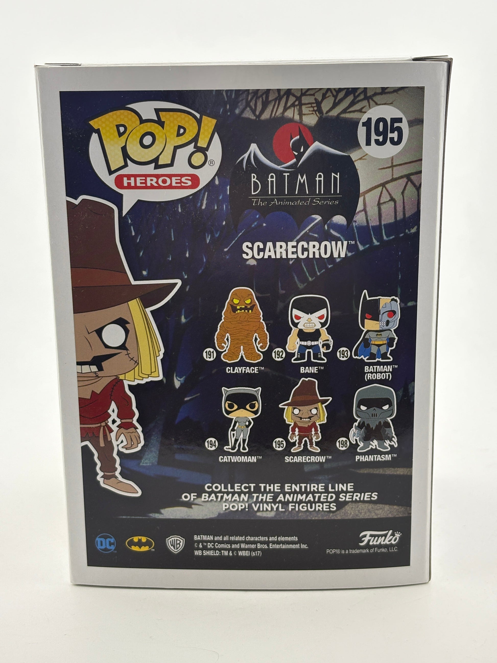 Funko POP! Heroes Batman Animated Series #195 Scarecrow Vinyl Figure FRENLY BRICKS - Open 7 Days
