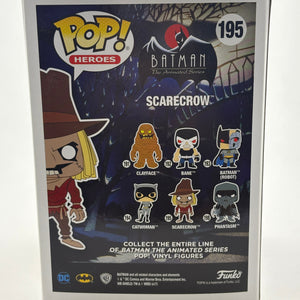 Funko POP! Heroes Batman Animated Series #195 Scarecrow Vinyl Figure FRENLY BRICKS - Open 7 Days