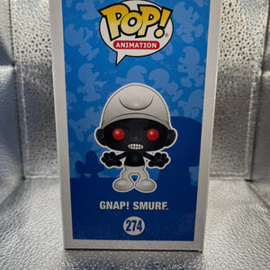 Funko POP Animation - the Smurfs - Gnap! Smurf #274 FRENLY BRICKS - Open 7 Days