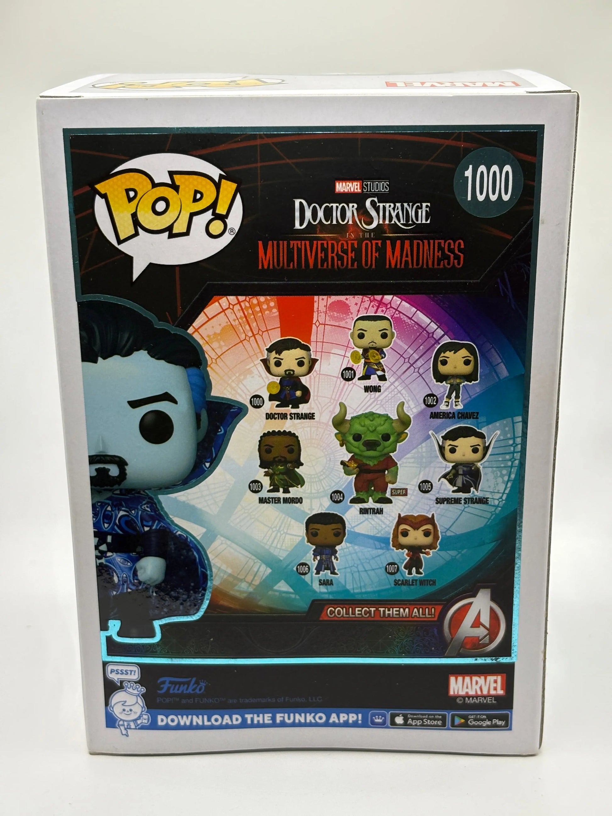 Funko POP! Multiverse of Madness #1000 Doctor Strange Limited Chase FRENLY BRICKS - Open 7 Days