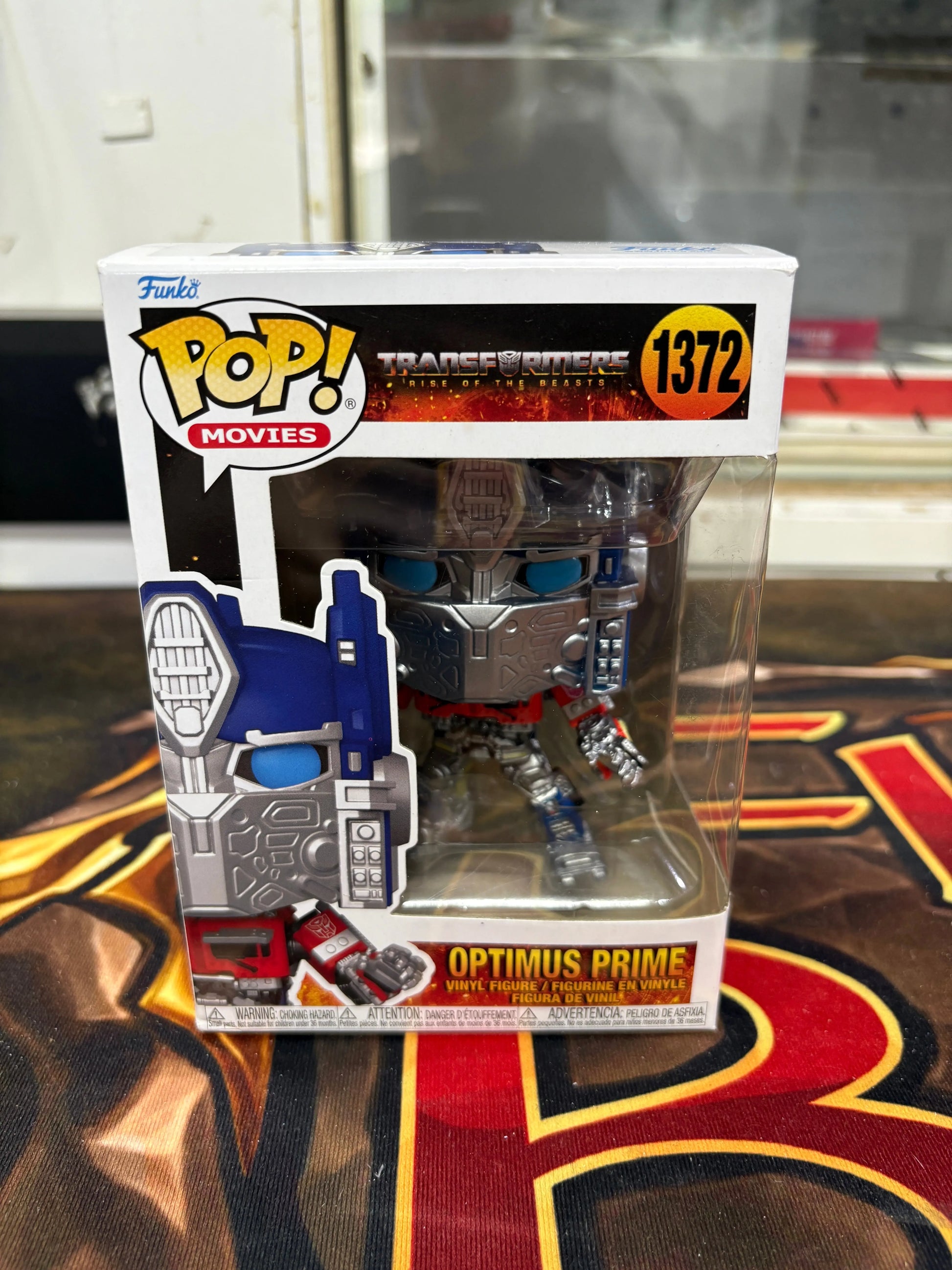 Funko Pop!  TRANSFORMERS POP Movies #1372 Optimus Prime FRENLY BRICKS - Open 7 Days