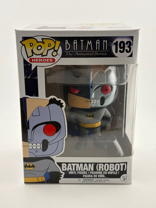 Funko POP! Heroes Batman Animated Series #193 Batman (Robot) Vinyl Figure FRENLY BRICKS - Open 7 Days