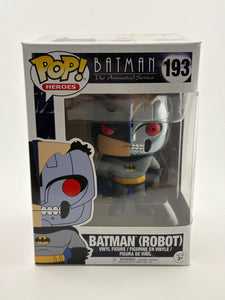 Funko POP! Heroes Batman Animated Series #193 Batman (Robot) Vinyl Figure