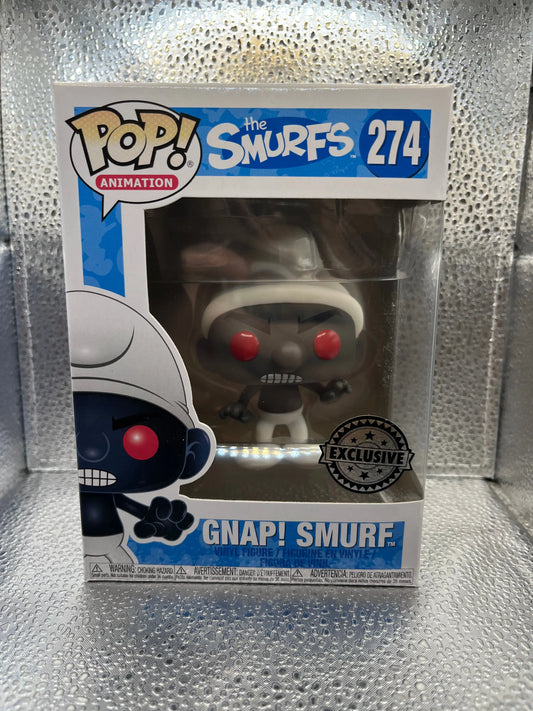 Funko POP Animation - the Smurfs - Gnap! Smurf #274 No.2 FRENLY BRICKS - Open 7 Days