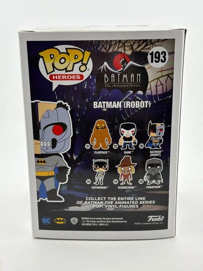 Funko POP! Heroes Batman Animated Series #193 Batman (Robot) Vinyl Figure FRENLY BRICKS - Open 7 Days