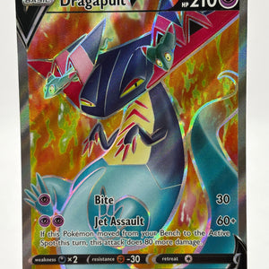 Pokemon TCG Vivid Voltage - Dragapult V 183/192 Full Art NM FRENLY BRICKS - Open 7 Days