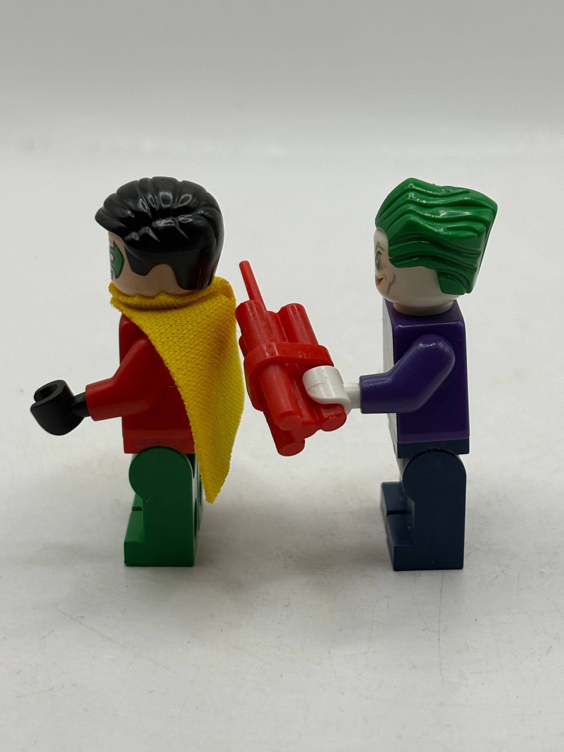 LEGO DC Superheroes- The Joker SH005 and Robin Short Cape SH112 Minifigure, photo 2 image 2