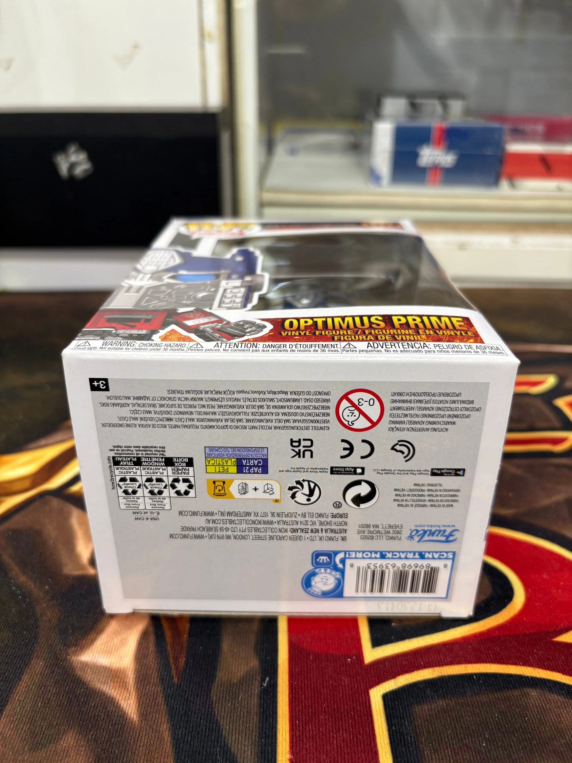 Funko Pop!  TRANSFORMERS POP Movies #1372 Optimus Prime FRENLY BRICKS - Open 7 Days