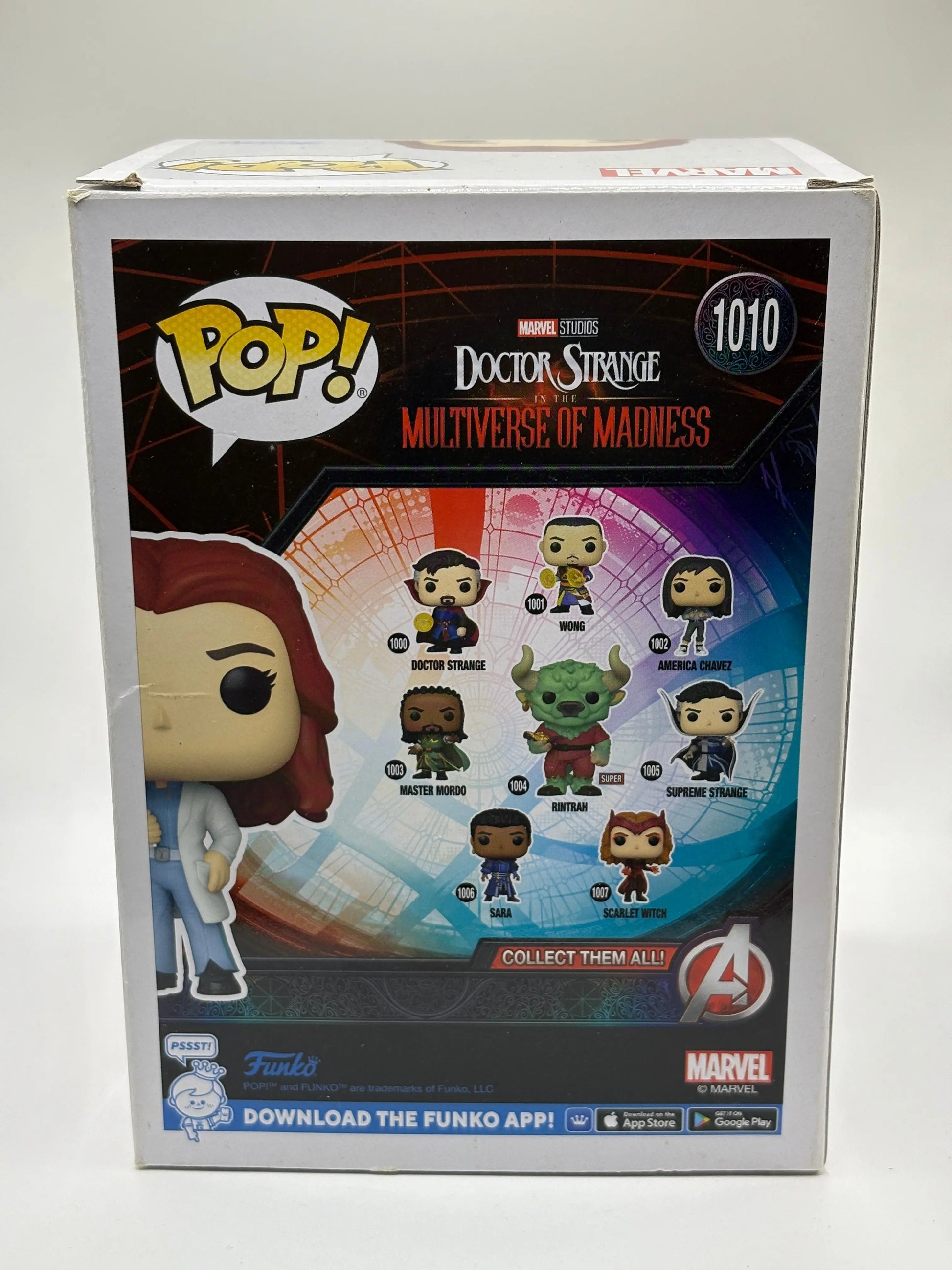 Funko POP! Multiverse of Madness #1010 Christine Palmer Funko.com Exclusive FRENLY BRICKS - Open 7 Days