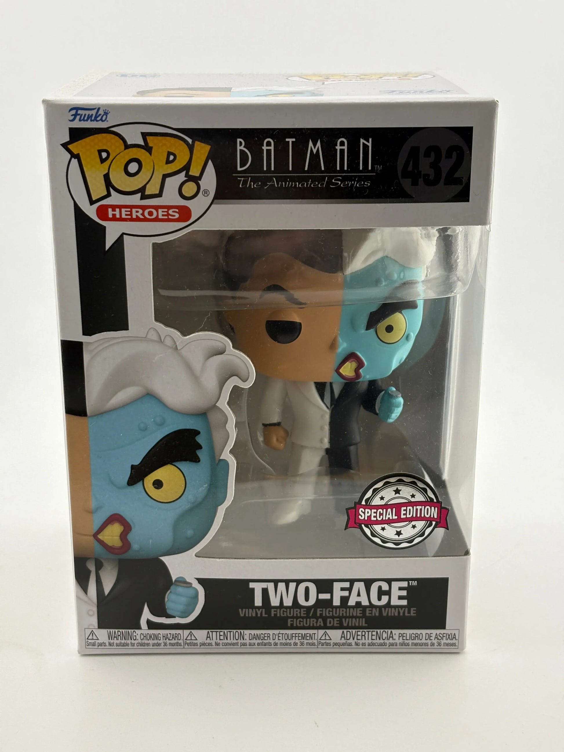 Funko POP! Heroes Batman Animated Series #432 Two-Face Special Edition FRENLY BRICKS - Open 7 Days image 1