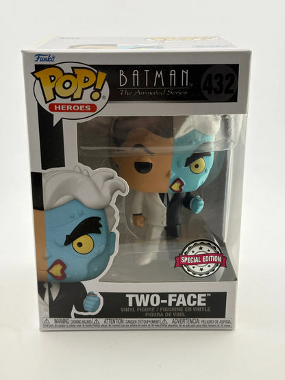 Funko POP! Heroes Batman Animated Series #432 Two-Face Special Edition FRENLY BRICKS - Open 7 Days