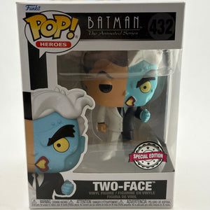Funko POP! Heroes Batman Animated Series #432 Two-Face Special Edition FRENLY BRICKS - Open 7 Days