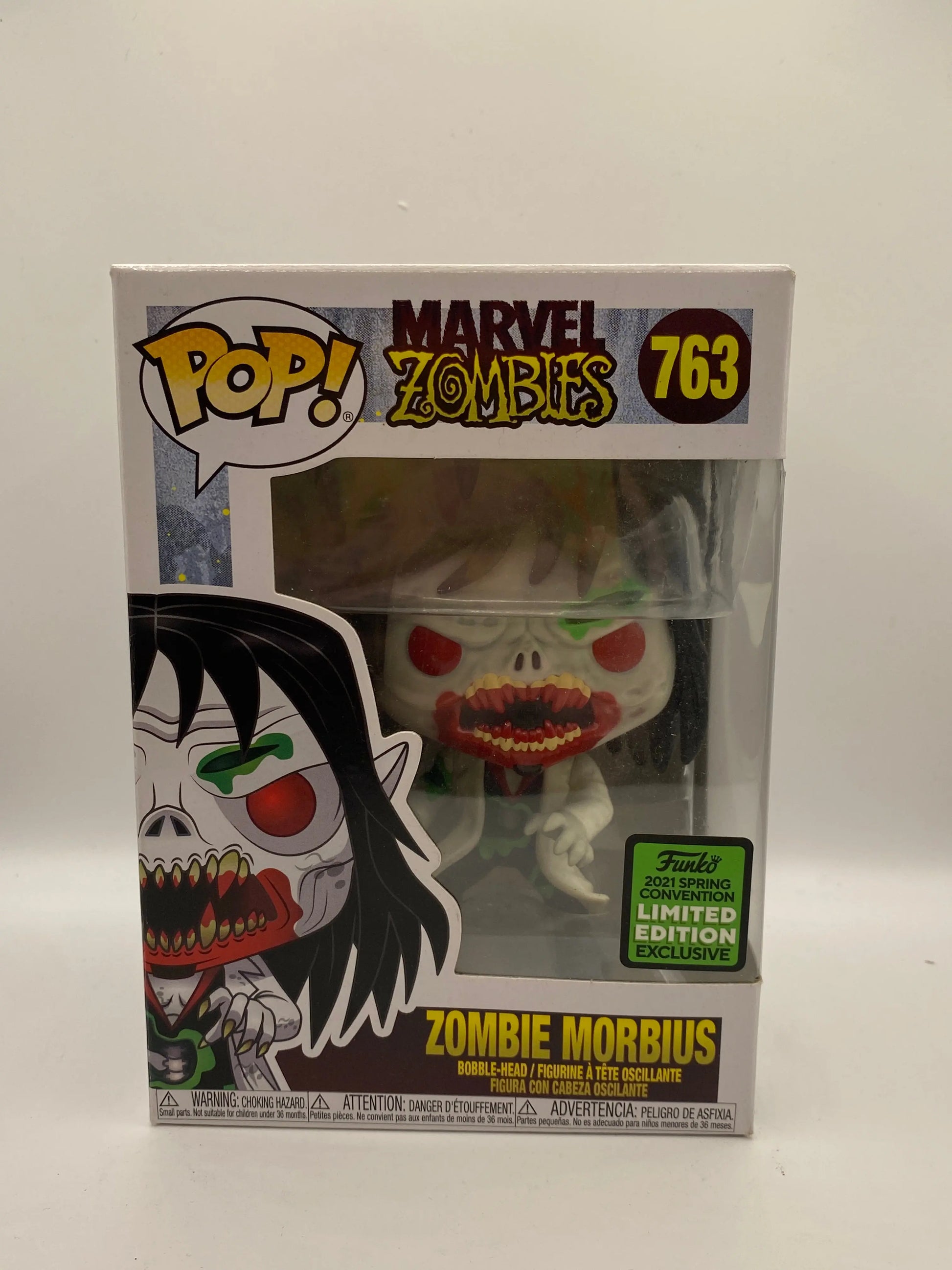 Funko POP! Marvel zombies #763 zombie morbius FRENLY BRICKS - Open 7 Days
