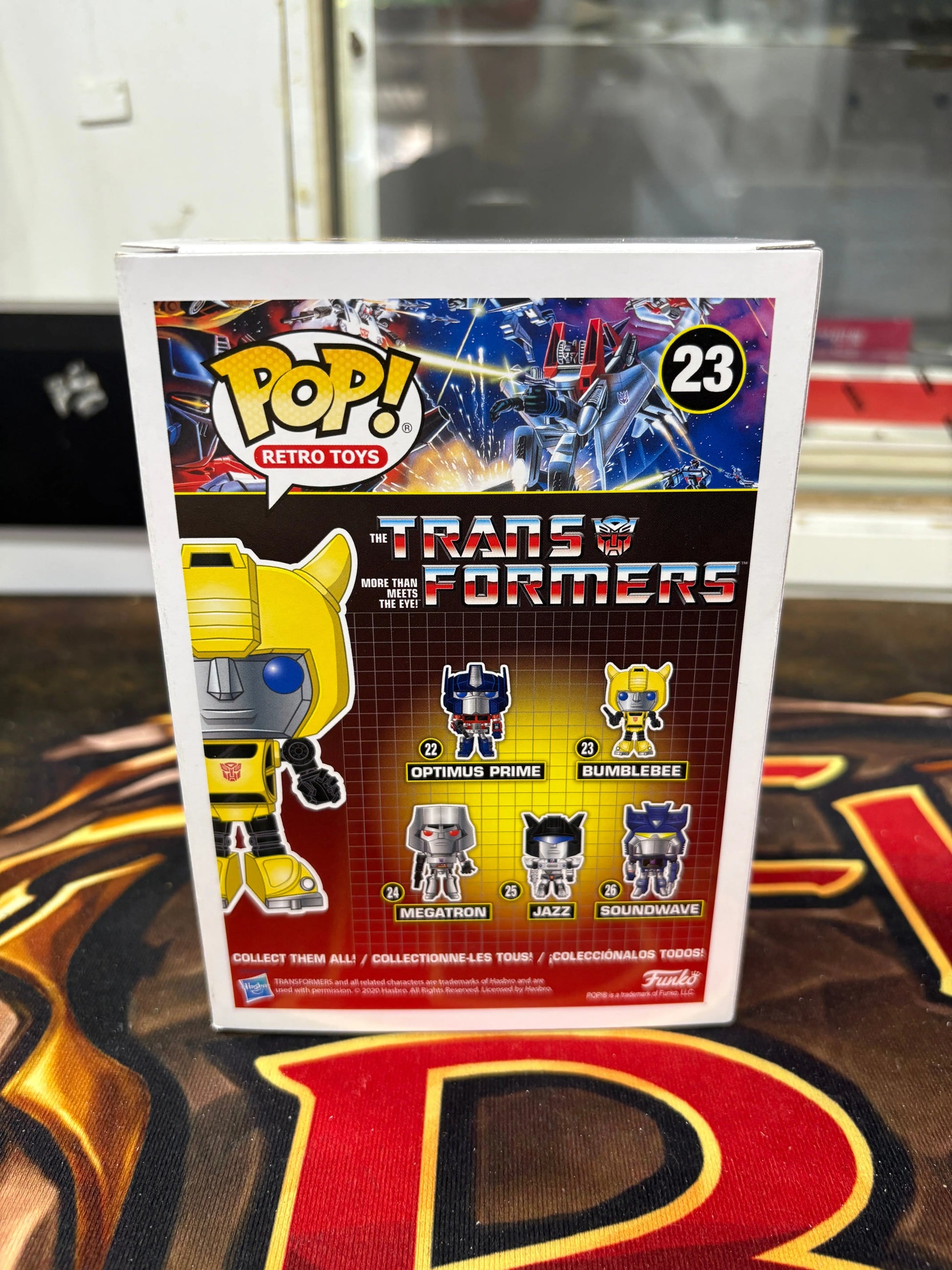Funko Pop! Vinyl: Transformers - Bumblebee #23 FRENLY BRICKS - Open 7 Days