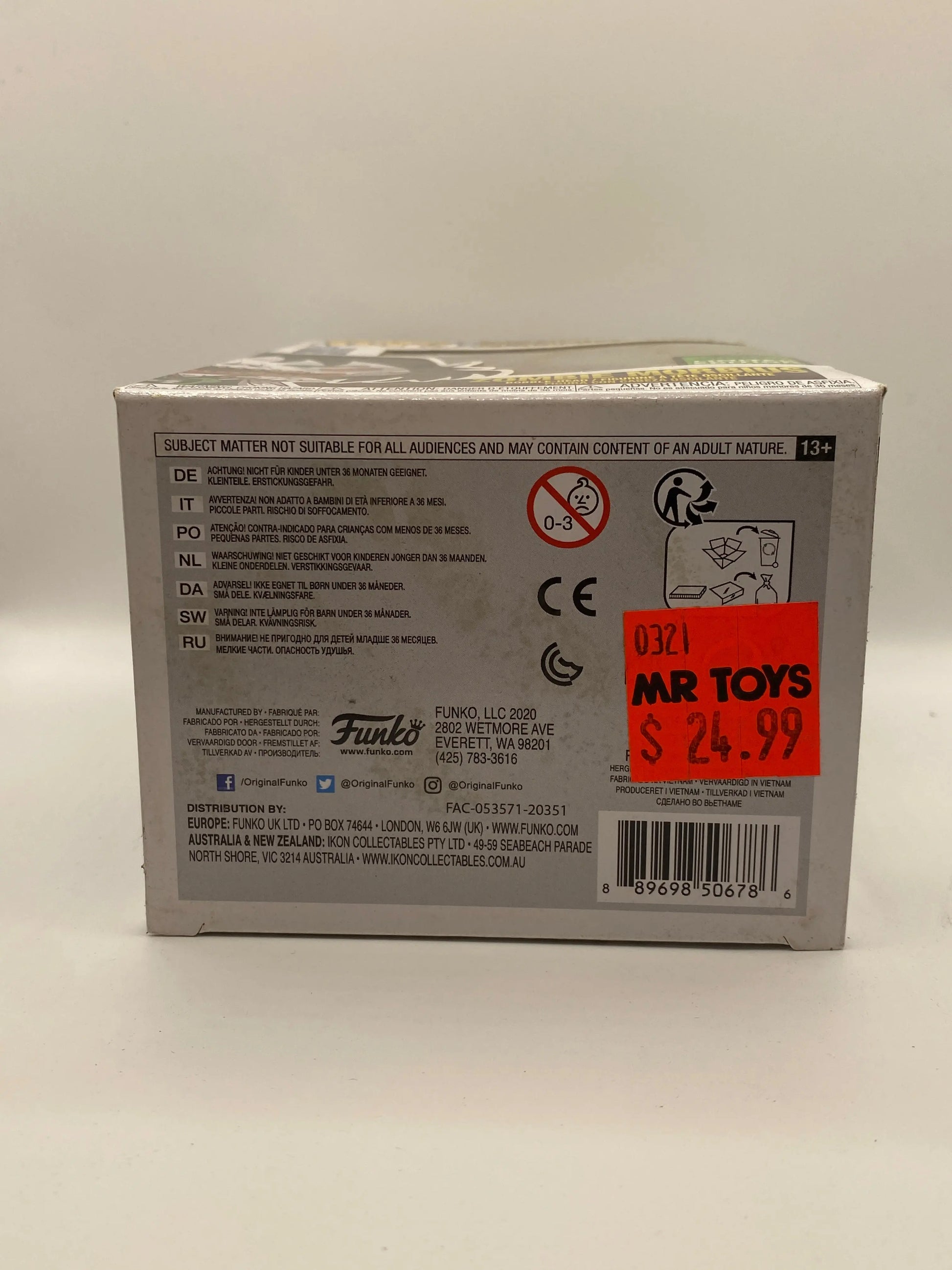 Funko POP! Marvel zombies #763 zombie morbius FRENLY BRICKS - Open 7 Days