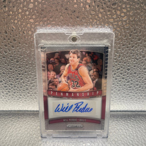 2019-20 WILL PERDUE AUTO PANINI PRIZM PENMANSHIP AUTOGRAPHS NM FRENLY BRICKS - Open 7 Days