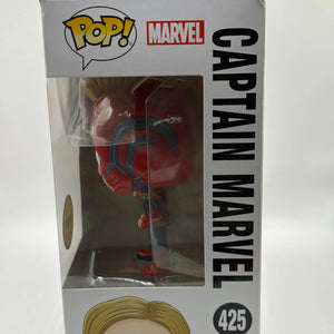Funko POP! Captain Marvel #425 Captain Marvel Limited Chase FRENLY BRICKS - Open 7 Days