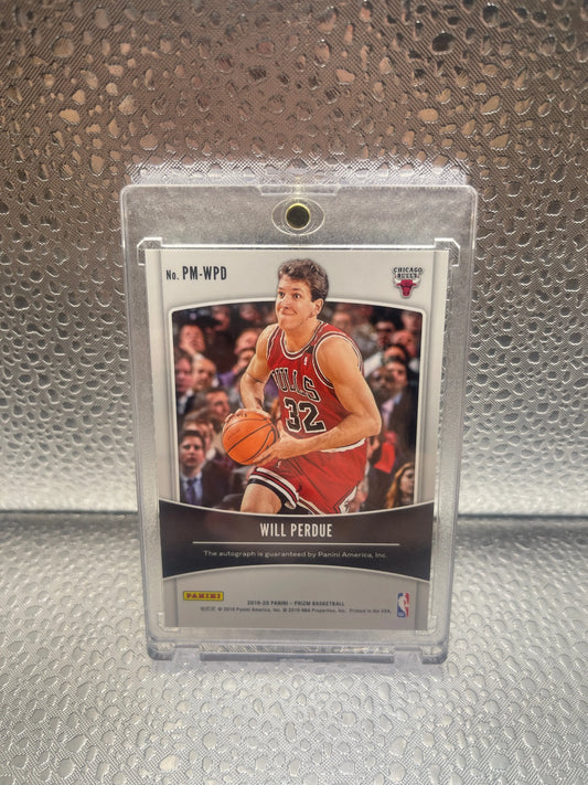 2019-20 WILL PERDUE AUTO PANINI PRIZM PENMANSHIP AUTOGRAPHS NM FRENLY BRICKS - Open 7 Days