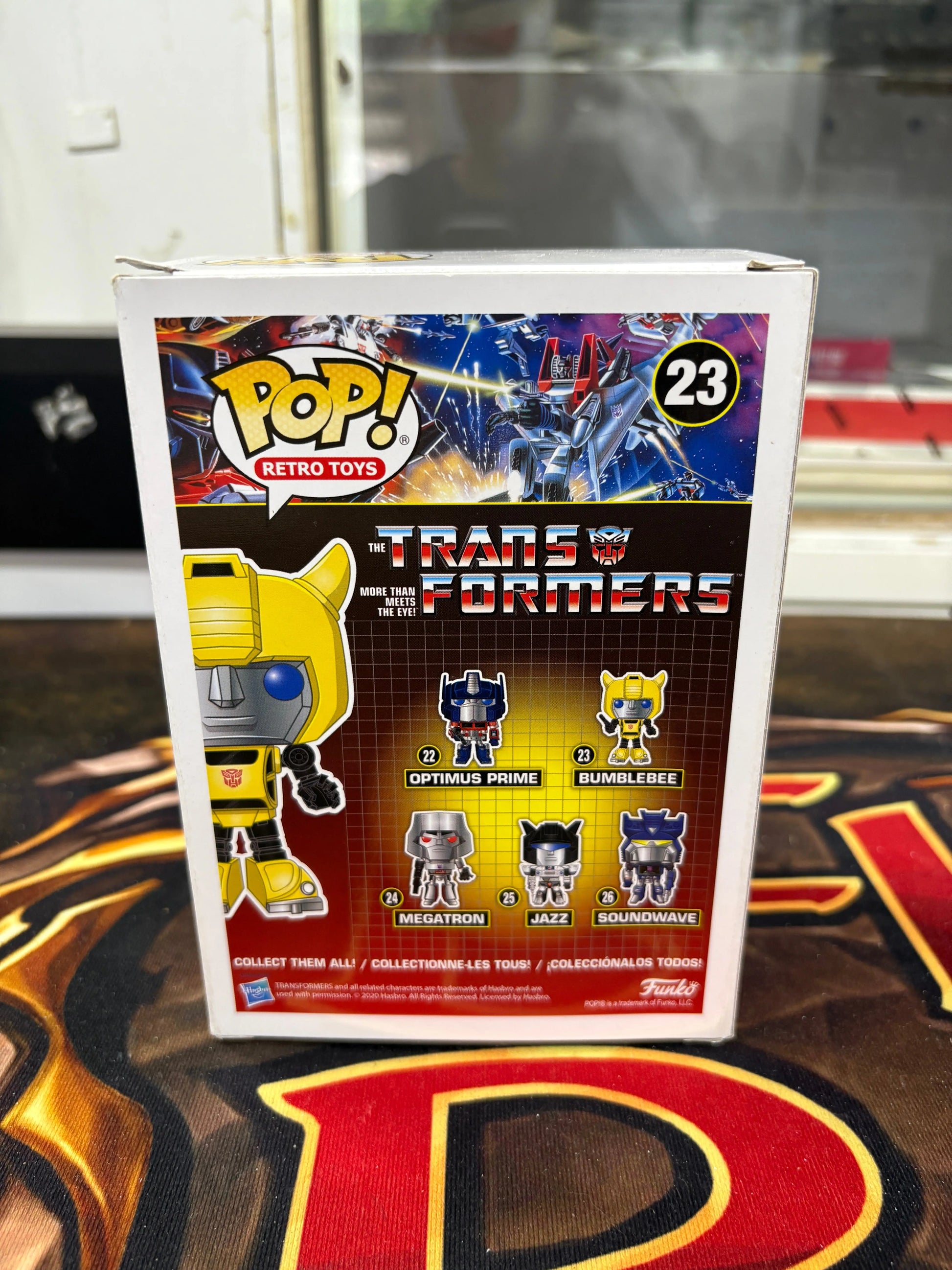 Funko Pop! Vinyl: Transformers - Bumblebee #23 FRENLY BRICKS - Open 7 Days