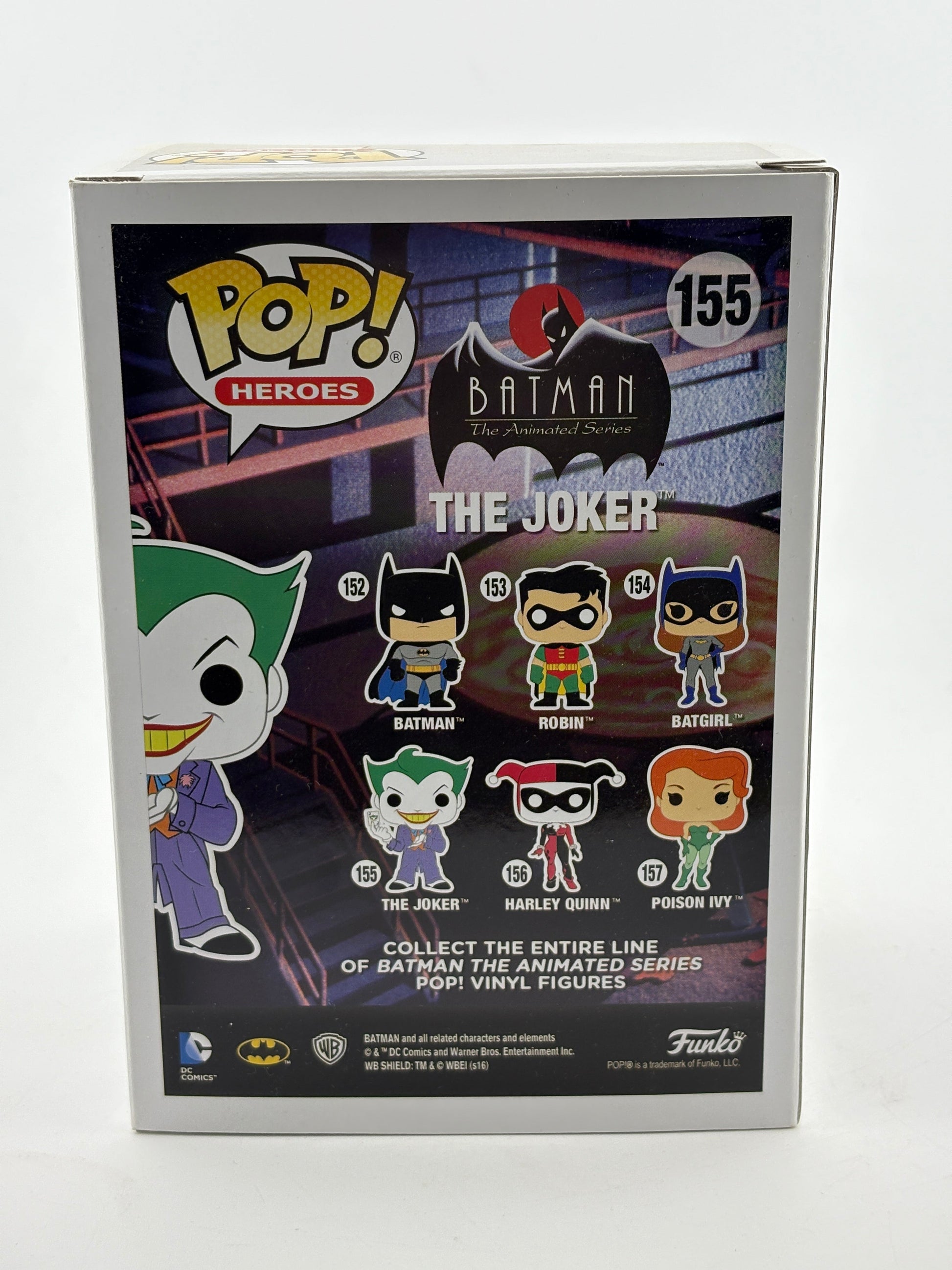 Funko POP! Heroes Batman Animated Series #155 The Joker Vinyl Figure FRENLY BRICKS - Open 7 Days