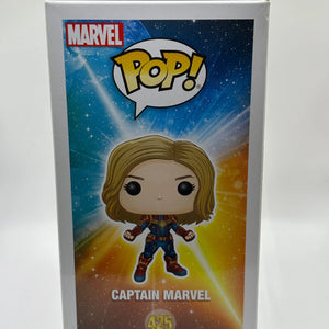 Funko POP! Captain Marvel #425 Captain Marvel Limited Chase FRENLY BRICKS - Open 7 Days