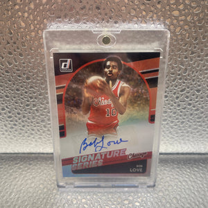 2020-21 Panini Donruss - Bob Love Signature Series Autograph - SG-BLV NM FRENLY BRICKS - Open 7 Days