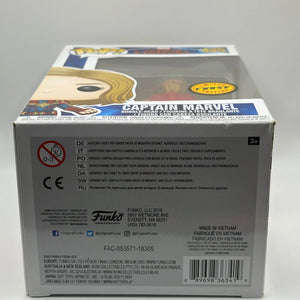 Funko POP! Captain Marvel #425 Captain Marvel Limited Chase FRENLY BRICKS - Open 7 Days