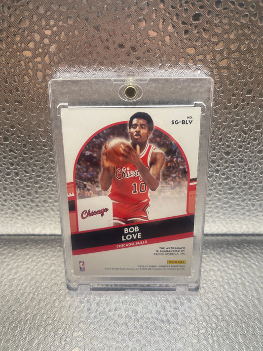 2020-21 Panini Donruss - Bob Love Signature Series Autograph - SG-BLV NM FRENLY BRICKS - Open 7 Days