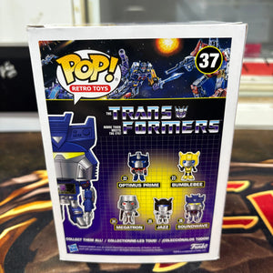 Funko Pop! Retro Toys Transformers 37 Soundwave Special Edition Vinyl Figure FRENLY BRICKS - Open 7 Days