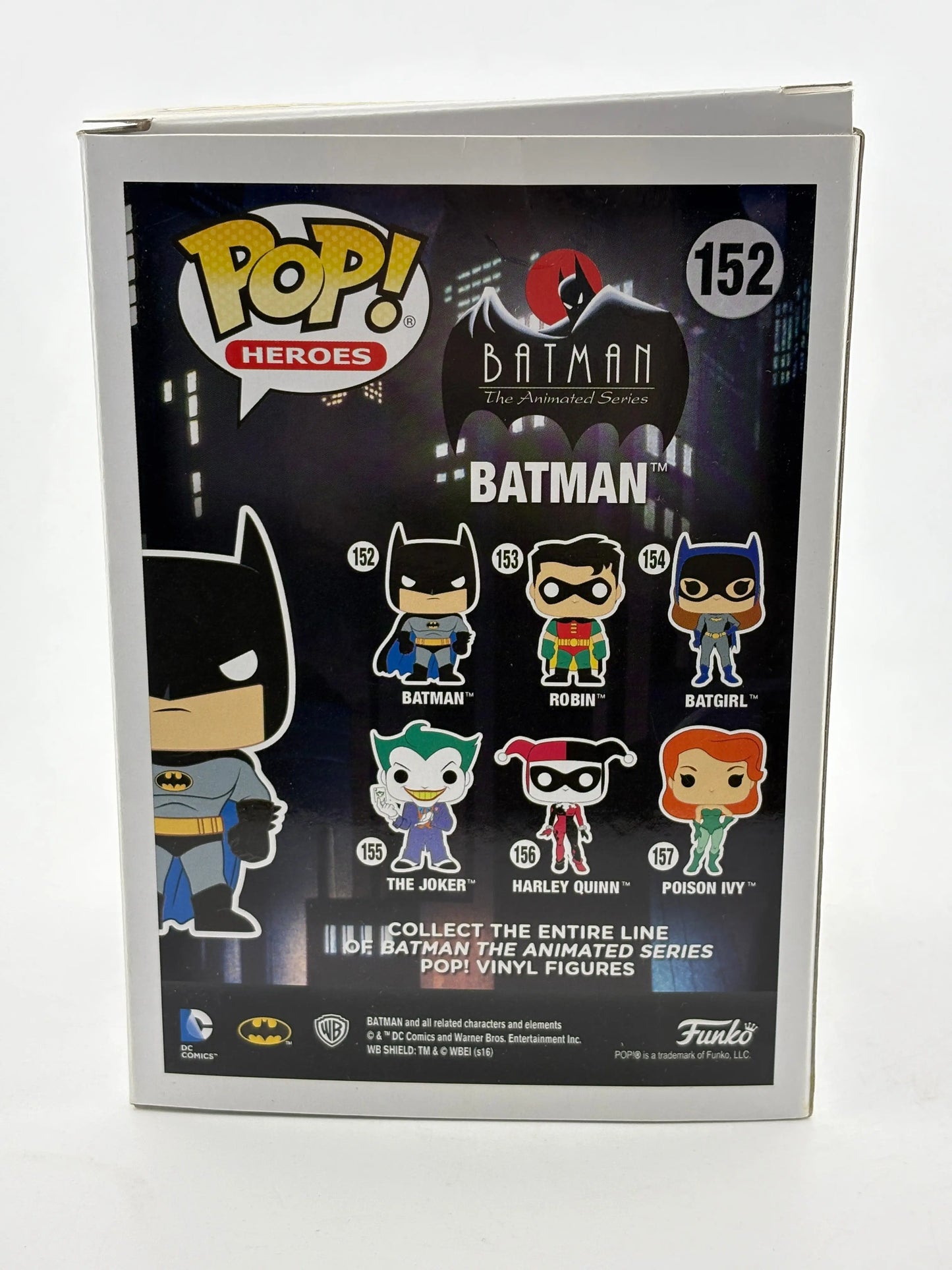 Funko POP! Heroes Batman Animated Series #152 Batman Vinyl Figure FRENLY BRICKS - Open 7 Days