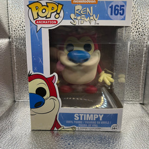 Funko POP Animation - Ren and Stimpy - Stimpy #165 FRENLY BRICKS - Open 7 Days