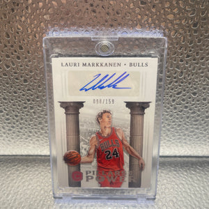 2017-18 Cornerstones Lauri Markkanen Pillars Of Power Auto RC 90/159 NM FRENLY BRICKS - Open 7 Days