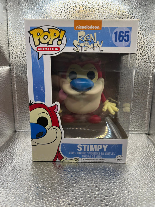 Funko POP Animation - Ren and Stimpy - Stimpy #165 FRENLY BRICKS - Open 7 Days