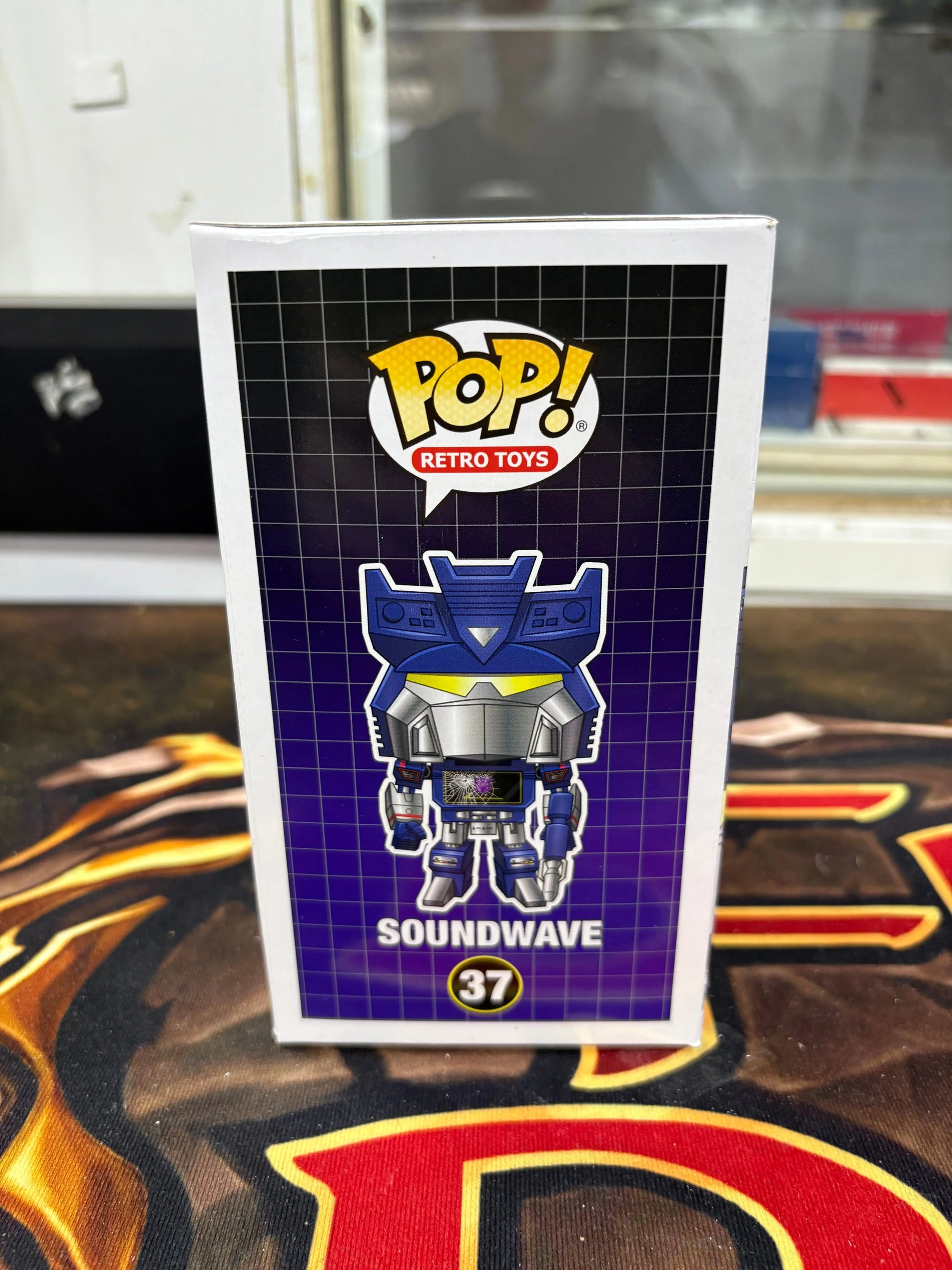 Funko Pop! Retro Toys Transformers 37 Soundwave Special Edition Vinyl Figure FRENLY BRICKS - Open 7 Days