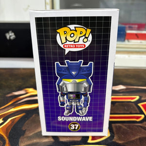 Funko Pop! Retro Toys Transformers 37 Soundwave Special Edition Vinyl Figure FRENLY BRICKS - Open 7 Days
