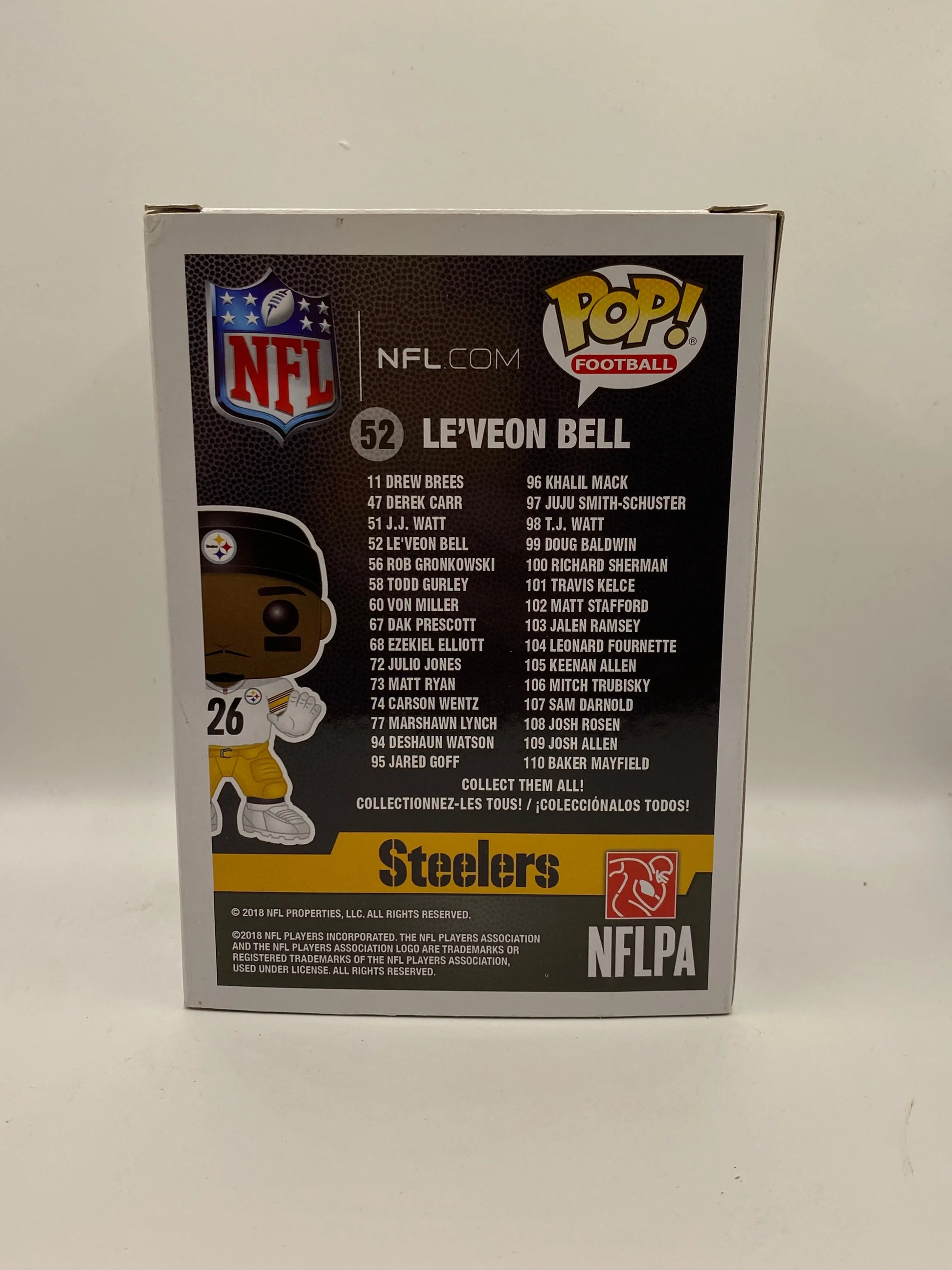 Funko POP! Football NFL Steelers #52 Le’veon Bell FRENLY BRICKS - Open 7 Days