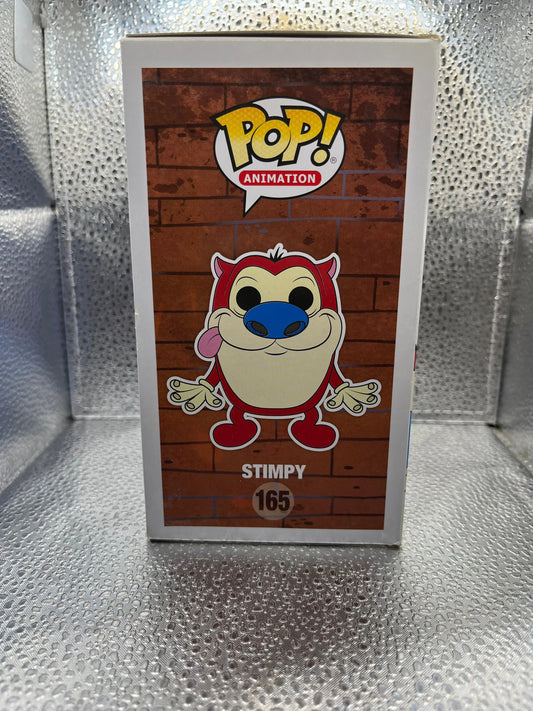 Funko POP Animation - Ren and Stimpy - Stimpy #165 FRENLY BRICKS - Open 7 Days