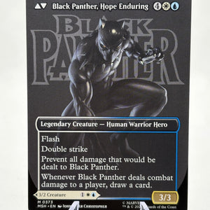 King T'Challa Black Panther  (Borderless) Marvel Super Heroes Non-Foil NM 0373 FRENLY BRICKS - Open 7 Days