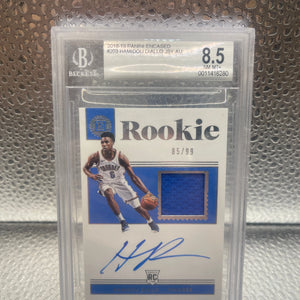 2018-19 Panini Encased Hamidou Diallo BGS 8.5/10 RPA Rookie Patch Auto RC 85/99 FRENLY BRICKS - Open 7 Days
