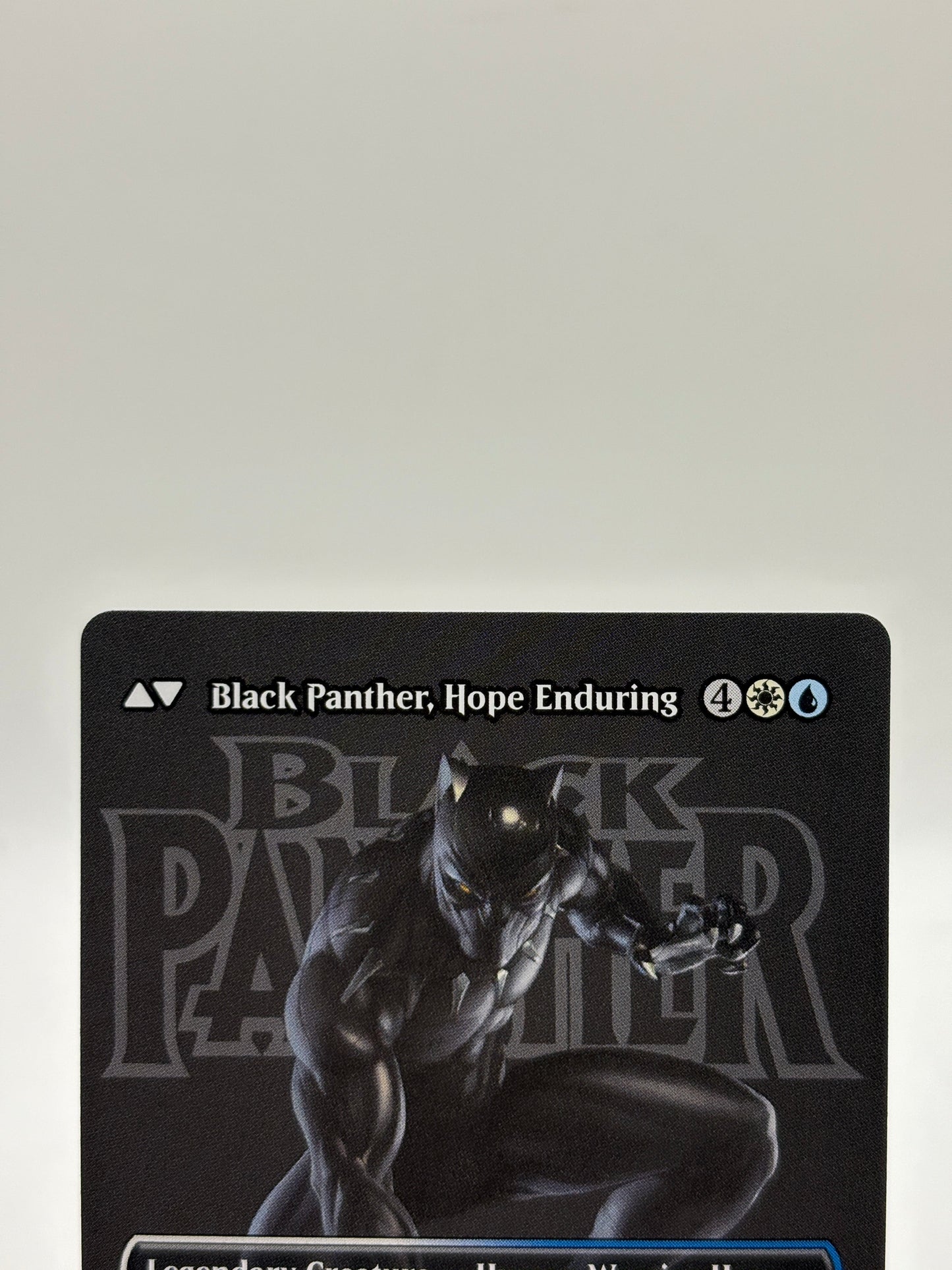 King T'Challa Black Panther  (Borderless) Marvel Super Heroes Non-Foil NM 0373 FRENLY BRICKS - Open 7 Days