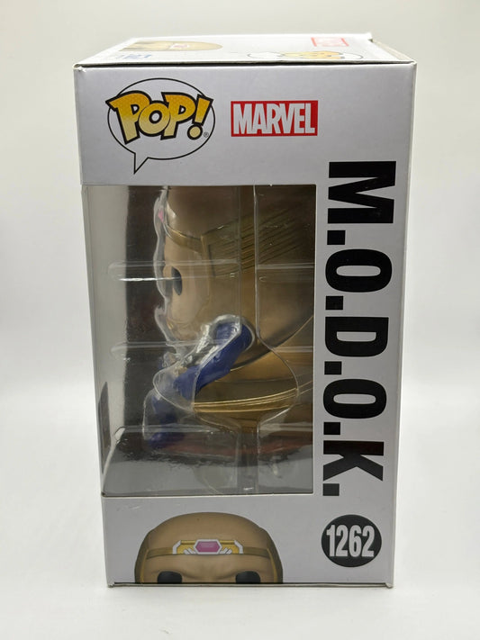 Funko POP! Marvel Quantumania #1262 M.O.D.O.K 2023 Summer Con Limited FRENLY BRICKS - Open 7 Days