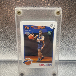 2019-20 Panini Hoops NBA Zion Williamson #296 Rookie Tribute (Pelicans) NM FRENLY BRICKS - Open 7 Days