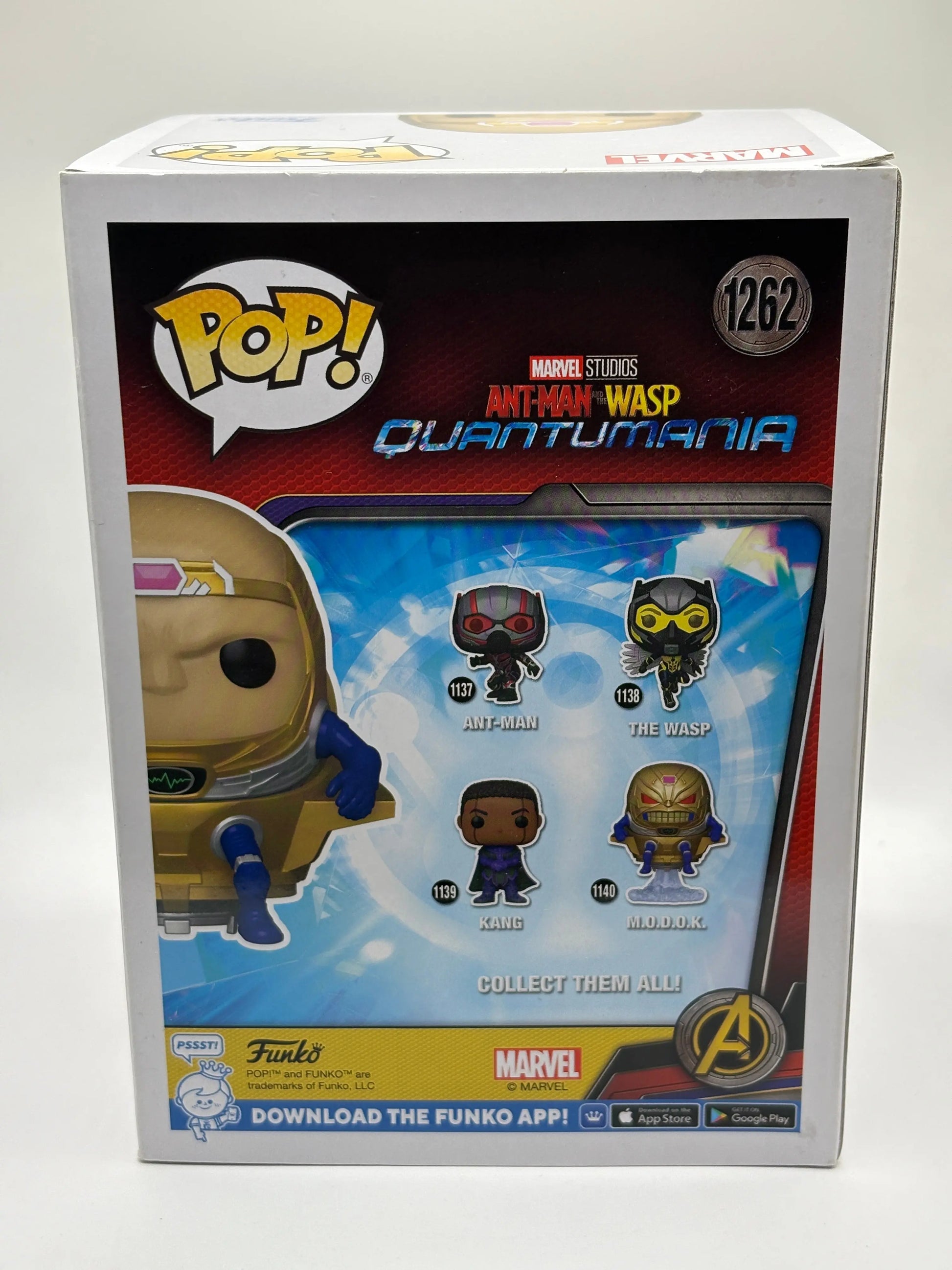 Funko POP! Marvel Quantumania #1262 M.O.D.O.K 2023 Summer Con Limited FRENLY BRICKS - Open 7 Days