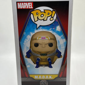 Funko POP! Marvel Quantumania #1262 M.O.D.O.K 2023 Summer Con Limited FRENLY BRICKS - Open 7 Days