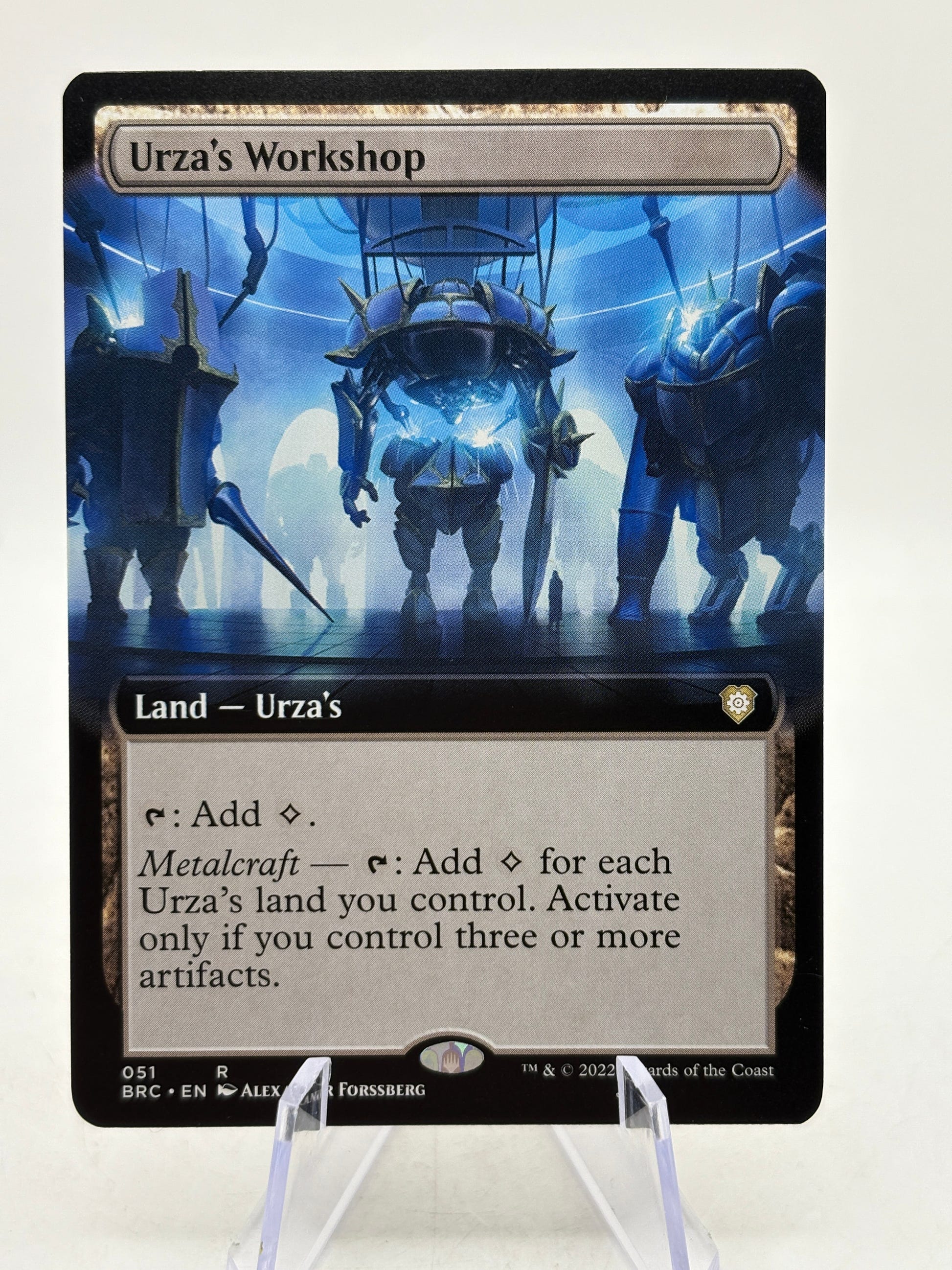 Magic The Gathering - Urza’s Workshop 051 R BRC Borderless FRENLY BRICKS - Open 7 Days image 1